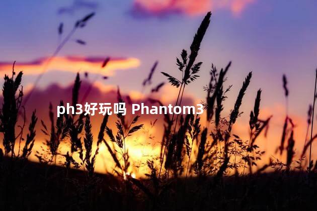 ph3好玩吗 Phantom3